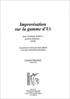 Improvisation sur la gamme d'ut 