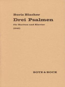 Drei Psalmen 