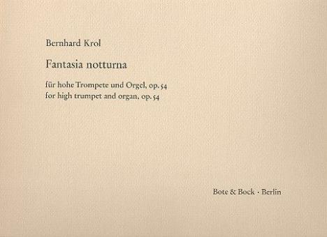 Fantasia notturna op. 54 