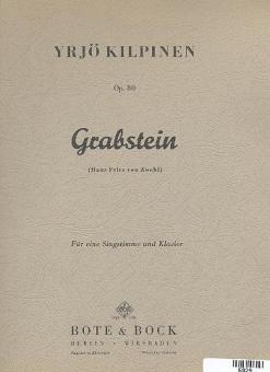 Grabstein op. 80 