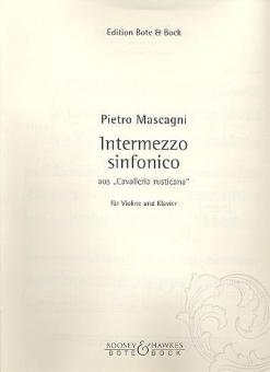 Intermezzo sinfonico Standard