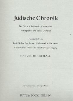 Jüdische Chronik 