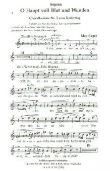 O Haupt voll Blut und Wunden 