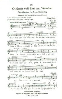 O Haupt voll Blut und Wunden 