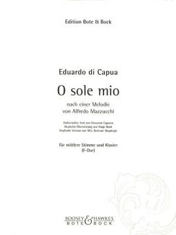 O Sole Mio F-Dur 