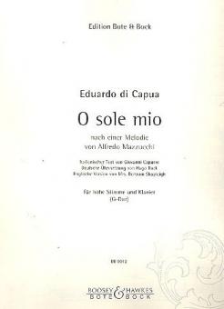 O sole mio G-Dur Standard