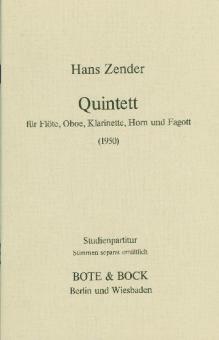 Quintett op. 3 