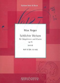 Schlichte Weisen op. 76 Heft 6 