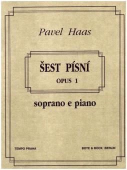 6 Lieder im Volkston op. 1 