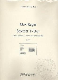 Sextett F-Dur op. 118 