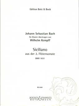 Siciliano BWV 1031 