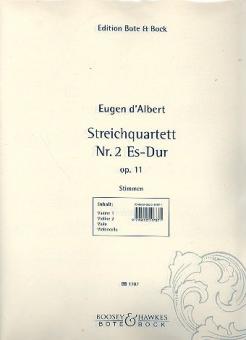 Streichquartett Es-Dur op. 11 