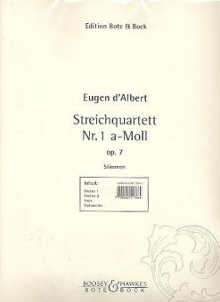 Streichquartett Nr. 1 a-Moll op. 7 Standard