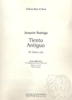 Tiento antiguo Standard