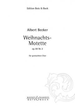 Weihnachts-Motette op. 84/2 
