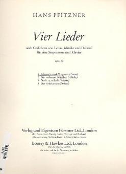 4 Lieder op. 30 Nr. 1 