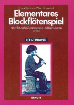 Elementares Blockflötenspiel (Lehrerband) 