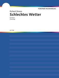Schlechtes Wetter 