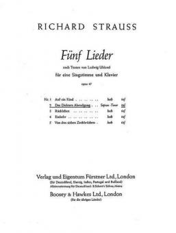 Des Dichters Abendgang 