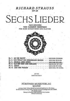 Säusle, liebe Myrthe! (tief D-Dur) 