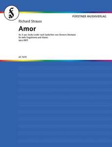 Amor (tief D-Dur) Standard