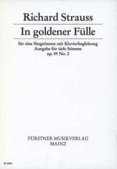 In goldener Fülle 