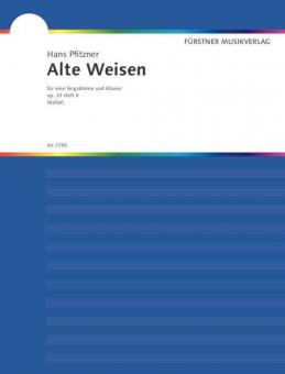 Alte Weisen op. 33 Heft 2 Standard