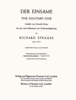 Der Einsame op. 51/2 