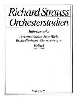 Orchesterstudien aus seinen Bühnenwerken: Violine I Band 1 