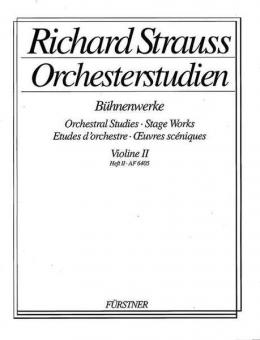 Orchesterstudien aus seinen Bühnenwerken: Violine II Band 2 