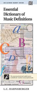 Essential Dictionary Of Music Definitions 