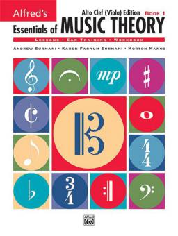 Essentials Of Music Theory: Book 1 Alto Clef 