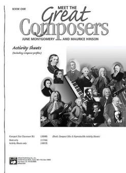 Meet The Great Composers, Book 1 