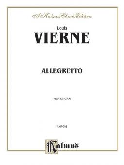 Allegretto for Organ Standard