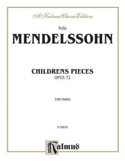 Children's Pieces, Op. 72 Standard