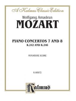 Concertos: No. 7 for Three Pianos (K. 242); No. 8 (K. 246) 