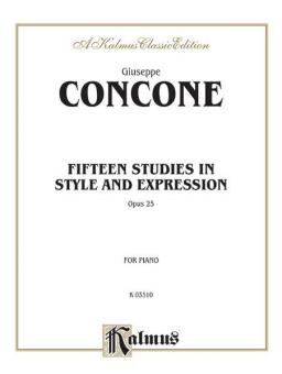 15 Studies in Style and Expression, Op. 25 Standard