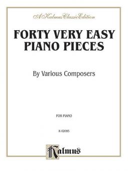 40 Easy Piano Pieces 