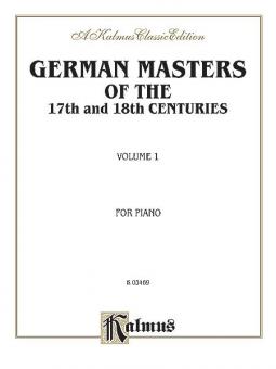 German Masters of The 17th and 18th Century: Easy Pieces 