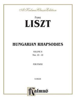 Hungarian Rhapsodies Vol. 2 Standard