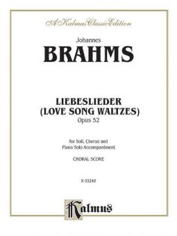 Love Song Waltzes Op. 52 Standard