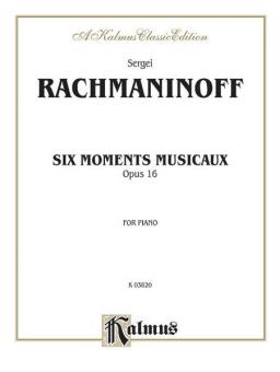 6 Moments Musicaux op. 16 