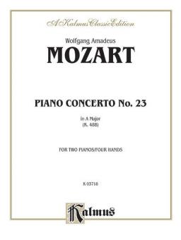 Piano Concerto No. 23 in A, K. 488 Standard