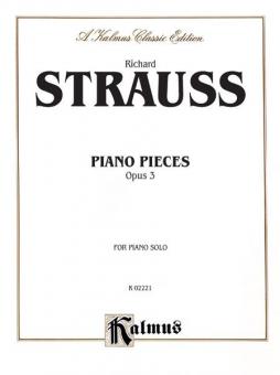 Piano Pieces, Op. 3 Standard