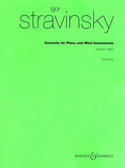 Concerto for Piano and Wind Instruments (revised 1950) 