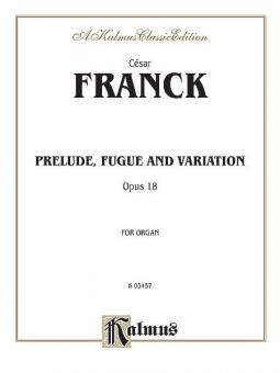 Prelude, Fugue and Variation, Op. 18 Standard