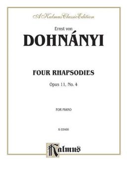 Rhapsody, Op. 11, No. 4 Standard