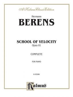 School of Velocity, Op. 61 Standard
