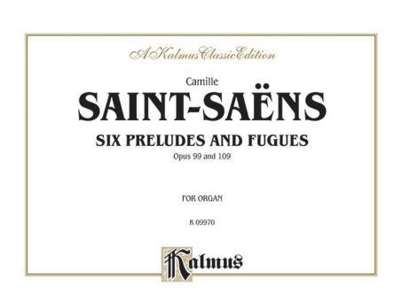 6 Preludes and Fugues, Op. 99 and Op. 109 Standard