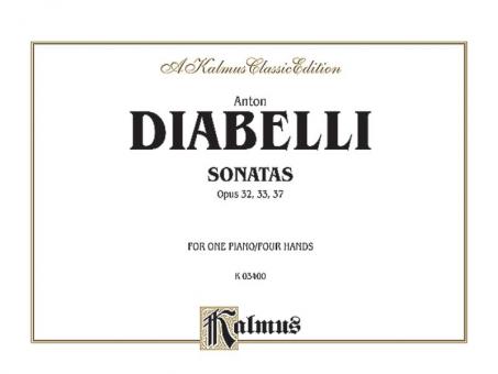 Sonatas, Op. 32, 33, 37 Standard